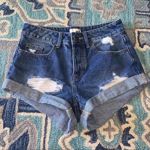 Amuse society jean shorts